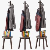 Pillar Coat Stand