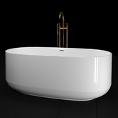 Ceric Kohler 165x74cm freestanding bathtub K-8336-0