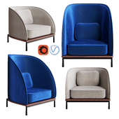 Stellar Works - Arc Highback Chair & Arc Lounge Chair