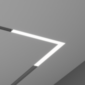 Магнитный трековый светильник HOKASU OneLine+ LF Angle (белый/встраиваемый)