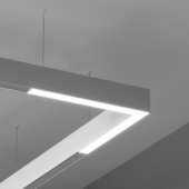 Магнитный трековый светильник HOKASU OneLine+ LF Angle (белый/подвесной)