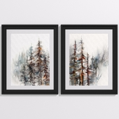 Forest wall set