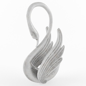 Swan Sculpture Decor