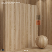 Material wood (seamless) oak - set 109