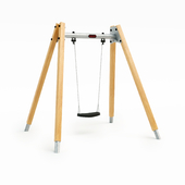 Swing 2m Solid Wood Kompan