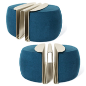 Wave Pouf Natuzzi