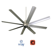 PROXIMA, ceiling fan from Quorum, USA.