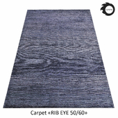 Nepalese silk carpet "RIB EYE 50/60"