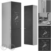 MIELE Double-chamber refrigerator KFN29683D bb with chalk board