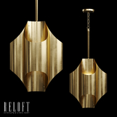 Cathedral brass pendant ceiling lamp
