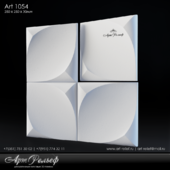 Гипсовая 3d панель Art-1054 от АртРельеф