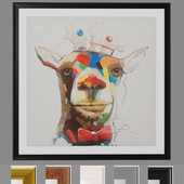 Art Frams 32- Картина Crowned Giraffe
