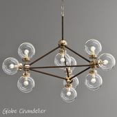 Globe chandelier