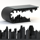 Inception-Inspired 3D printed coffee table