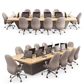 Conference Table Set 01