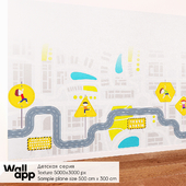 ОМ Декоративное покрытие (детские обои) WallApp BestBaby #015