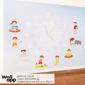 ОМ Декоративное покрытие (детские обои) WallApp BestBaby #016