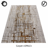 Belgian viscose carpet "OPALE"