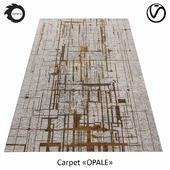 Belgian viscose carpet "OPALE"