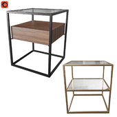 Bedside tables Agura and Luxore