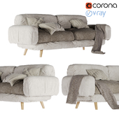 Mrf Modern fabric comfort sofa