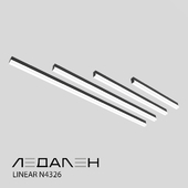 Linear overhead light LINEAR N4326 / LEDALEN