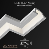 Aratta LINE 004(178х52) выход света 75 мм