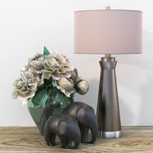 Uttermost Table lamp with Deco