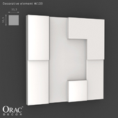 OM Декоративный элемент Orac Decor W103