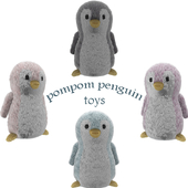 Pompom Penguin Toys