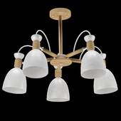 Ceiling luminaire with white shades Evoluce