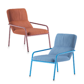 Sancal Elle Fabric Fabric armchair with armrests