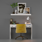 Anthropologie Office Furniture set 01