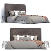 Modern Double Bed 01
