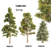 3 pine-vray