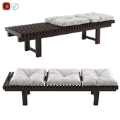 Скамья для прихожей West Elm Tundra Bench