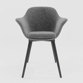 Gray dining chair Quilda LA REDOUTE gray