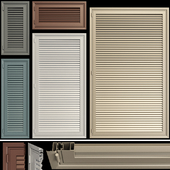 Система ставней для окон и дверей /  Shutter system for windows and doors
