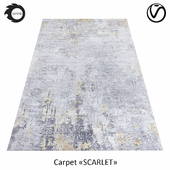 Lint-free Chinese carpet "SCARLET"
