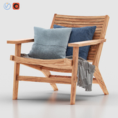 Acadia Outdoor Lounge Chair