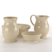 Set of ceramic dishes DECORERA