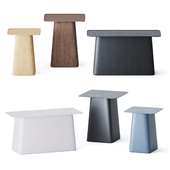 Wooden & Metal Side Tables by Vitra