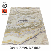 Indian wool carpet "RIVOLI MARBLE" KE-162