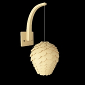 Wooden Cone Sconce