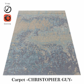 Indian carpet made of art silk "CHRISTOPHER GUY"