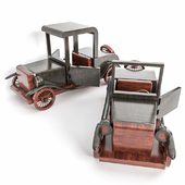 Old Wood Toy Cars