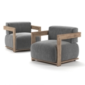 Claud Open Air sofa by Meridiani