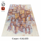 Wool Carpet "Galaxy" 6 A2136 / 1