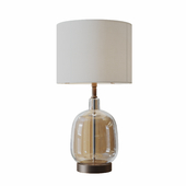 Better Homes & Gardens Clear Glass Table Lamp