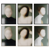 Абстрактные портреты (Abstract portraits) набор №2